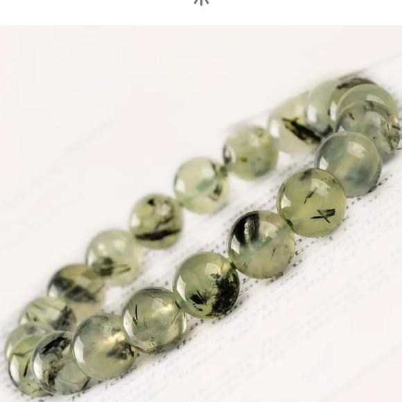 Source Unknown Jewelry - Prehnite Crystal Bracelet